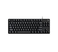 Logitech G413 TKL SE USB Clavier de gaming allemand, QWERTZ noir éclairé, protégé contre les infiltr