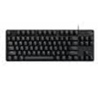 Logitech G G413 TKL SE - Clavier - rétro-éclairé - USB - QWERTY - Nordique (Danois/Finnois/Norvégien/Suédois) - commutateur : Tactile - noir - pour Windows 10; 11; Logitech G G502; Microsoft Get...