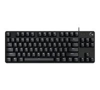 Logitech G413 TKL SE Clavier Gaming Mécanique, Clavier Pan Nordique QWERTY - Noir