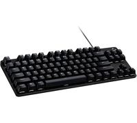 Logitech G413 TKL SE USB Clavier de gaming allemand, QWERTZ noir éclairé, protégé contre les infiltrations deau