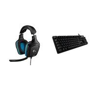 Logitech G432 Casque Gamer Filaire + Logitech G512 Clavier Gaming Mécanique
