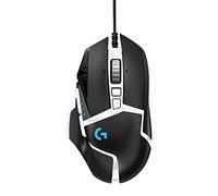 Logitech G502 HERO Souris Gamer Filaire Haute Performance Édition Spéciale, Capteur HERO 25K, 25 600 PPP, RVB, Poids Ajustable, 11 Boutons Programmables, PC/Mac - Noire et Blanche