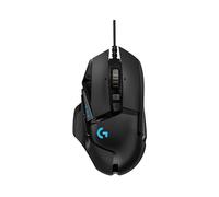 Logitech G502 HERO Souris Gaming Filaire USB Type-A, Capteur Optique HERO 25K, 11 Boutons Programmables, LIGHTSYNC RGB, 25600 DPI, 1000Hz, Noir