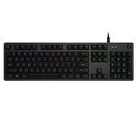 LOGITECH G512 Carbon RGB Mechanical Gaming Keyboard - GX Blue Clicky - CARBON - US INTL (US)