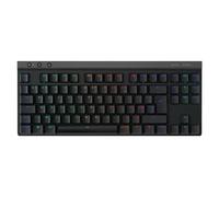 Logitech G515 - Clavier - LIGHTSPEED - TKL - backlit - sans fil - 2.4 GHz, Bluetooth, USB - AZERTY - Français - commutateur : GL Tactile - noir