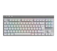Logitech G515 - Clavier - LIGHTSPEED - TKL - backlit - sans fil - 2.4 GHz, Bluetooth, USB - QWERTY - International US - commutateur : GL Tactile - blanc G