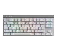 Logitech G515 - Clavier - LIGHTSPEED - TKL - backlit - sans fil - 2.4 GHz, Bluetooth, USB - QWERTZ - Allemand - commutateur : GL Tactile - blanc G