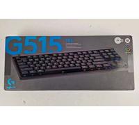LOGITECH G515 TKL Clavier Gaming Filaire Lightsync RVB AZERTY Français Noir