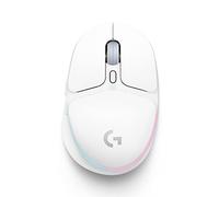Logitech G Souris gamer sans fil G705 – LIGHTSPEED, LIGHTSYNC RVB personnalisable, Bluetooth – Blanc