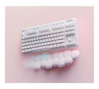 G713 - Clavier - sans clé - backlit - USB - QWERTY - Espagnol - commutateur : Linear - blanc