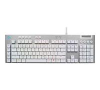 Logitech G815 - Clavier - backlit - USB - AZERTY - Français - commutateur : GL Tactile - blanc Blanc G
