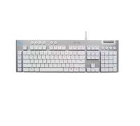 Logitech G G815 - Tactile - White clavier USB AZERTY Français Aluminium, Blanc