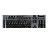 G915 X - Clavier - LIGHTSPEED - backlit - sans fil - 2.4 GHz, Bluetooth, USB - QWERTY - Italien - commutateur : GL Tactile - noir