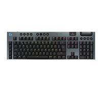 Logitech G915 X - Clavier - LIGHTSPEED - backlit - sans fil - 2.4 GHz, Bluetooth, USB - QWERTZ - Suisse - commutateur : GL Tactile - noir