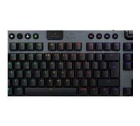 Logitech G915 X - Clavier - LIGHTSPEED - backlit - sans fil - Bluetooth 5.0, 2.4 GHz, USB - QWERTY - Espagnol - commutateur : GL Tactile - noir Noir G