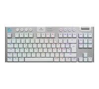 Logitech G G915 X LIGHTSPEED clavier Gaming USB + RF Wireless + Bluetooth AZERTY Français Blanc