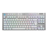 Logitech G915 X - Clavier - LIGHTSPEED - TKL - backlit - sans fil - Bluetooth 5.0, 2.4 GHz, USB - AZERTY - Français - commutateur : GL Tactile - blanc