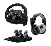 Logitech G920 Astro A10 Bundle - Volant de course et pédalier + Casque gaming Astro pour PC Mac Xbox One Xbox Series X S