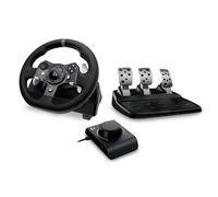 Logitech G920 Volant et pédales pour Xbox Series X|S, Xbox One, PC et Mac + Racing Adapter, adaptateur de course pour volant et pédales PRO Racing, Driving Force Shifter, RS Shifter & Handbrake - Noir