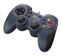 Logitech G Manette de jeu filaire F310 PC – Type console, croix 4 switchs, câble 1,8 m – Bleu/Gris