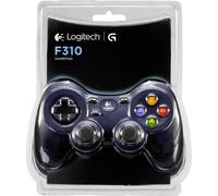 Logitech F310 Noir, Bleu USB 2.0 Manette de jeu PC
