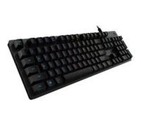 Logitech Gaming G512 - Clavier - backlit - USB - International US - commutateur : GX Red Linear - carbone G