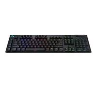 Gaming G915 - Clavier - backlit - sans fil - USB, Bluetooth, 2.4 GHz - QWERTY - Espagnol - commutateur : GL Tactile - noir