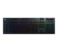 Logitech Gaming G915 - Clavier - backlit - sans fil - USB, Bluetooth, 2.4 GHz - Suisse - commutateur : GL Tactile - noir