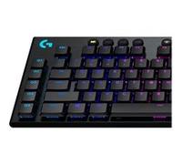 Clavier Logitech Gaming G915 - Clavier - backlit - USB, Bluetooth, 2.4 GHz - QWERTZ - Allemand - commutateur : GL Clicky - carbone