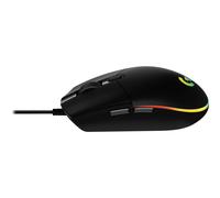 LOGITECH Gaming Mouse G203 LIGHTSYNC Mouse optical 6 buttons wired USB black