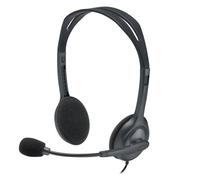 Logitech H111 Casque Avec fil Arceau Bureau/Centre d'appels Noir