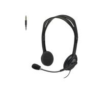 'Logitech H111 - Casque avec Microphone (3.5 mm (1/8), PC/Jeux, supraaural, 20 - 20000 Hz, Binaural, Bandeau)