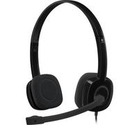 Logitech H150 Stereo Headset Casque filaire Casque bureau/centre decall Noir