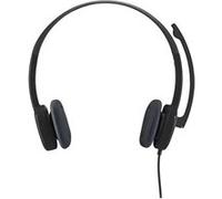 Logitech H151 Stereo Headset with Noise-Cancelling Mic - Micro-casque - sur-oreille - filaire - noir Noir G