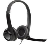Logitech H390 Casque Avec fil Arceau Bureau/Centre d'appels USB Type-A Noir