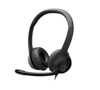 Logitech H390 Casque Filaire pour PC/Ordinateur Portable, Casque Stéréo avec Microphone Antibruit, USB-A, Commandes en Ligne, Compatible avec Chromebook - Noir