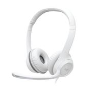 Logitech H390 Casque Avec fil Arceau Bureau/Centre d'appels USB Type-A Blanc