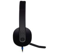 Logitech H540 USB Computer Headset Avec un son haute définition et des commandes sur l'oreillette