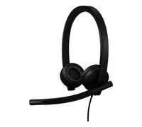 Logitech H570e Casque Avec fil Arceau Bureau/Centre d'appels USB Type-C Noir