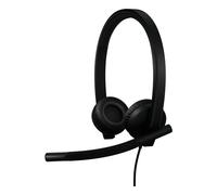 LOGITECH H570e Stereo Teams version Headset Black