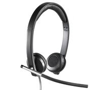 Logitech H650e Stéréo Casque PC (USB) avec indicateur lumineux