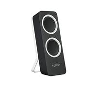 Logitech Haut-Parleurs Z200 2.0, 10W en Puissance, Son stéréo, Graves Réglables, 2 Dispositifs, 3,5 mm, Commandes Simplifiées, Prise EU, TV/PC/Téléphone Portable/Tablette/Lecteur de Musique