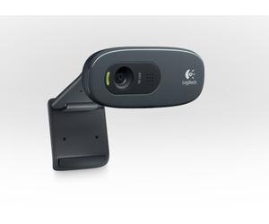 Logitech HD C270 webcam 3 MP 1280 x 720 pixels USB 2.0 Noir
