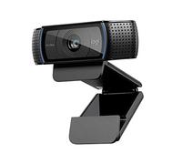 Logitech C920 Pro Webcam Streaming HD, Appels Vidéo Full HD 1080p à 30ips, Son Stéréo, Correction d'Éclairage HD, Compatible avec Skype, Pour Gamer, Camera PC Portable/PC/Mac/Android - Noire