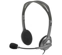 Logitech Micro-casque H111 sur-oreille stéréo filaire avec prise 3,5 mm Noir