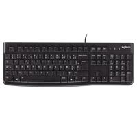 Logitech Clavier filaire K120 – Belge AZERTY, USB Plug-and-Play, résistant aux éclaboussures – Noir
