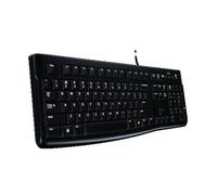 Logitech Keyboard K120 for Business clavier Bureau USB QWERTY Russe Noir
