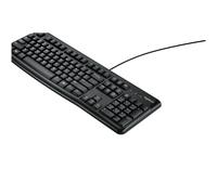 Logitech K120 Clavier Filaire pour Windows, Clavier US International QWERTY - Noir