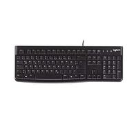 Logitech K120 Clavier Filaire pour Windows, Clavier Italien QWERTY - Noir