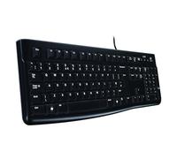 Logitech Clavier K120 sans fil USB Plug-and-Play, touches silencieuses, QWERTZ Suisse - Noir